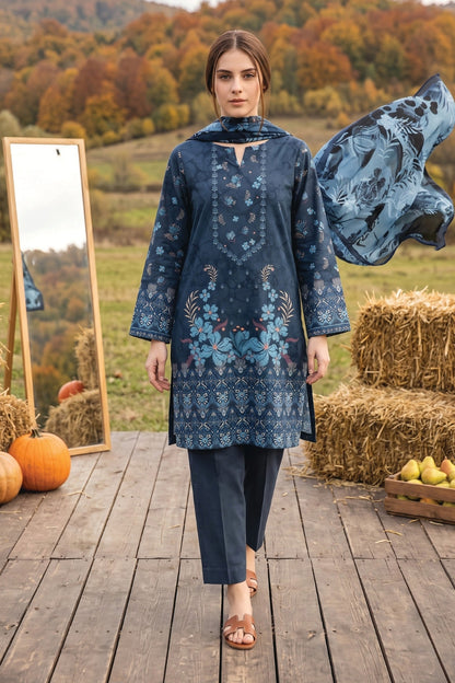 Salina By Regalia Digital Printed Khaddar 3PC