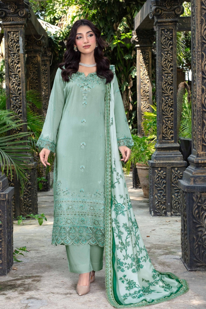 Falak By Feroza Luxury Embroidered Staple 3PC