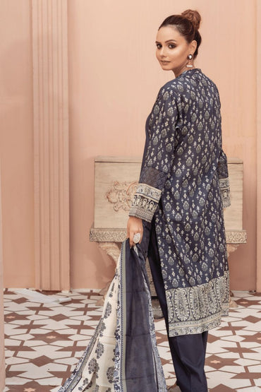 Gull-e-Noor By Anaya Noor Prints & Emb Patch Lawn 3-PC