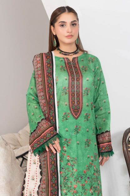 Mojo Berry By Marooj Digital Printed Lawn 3PC