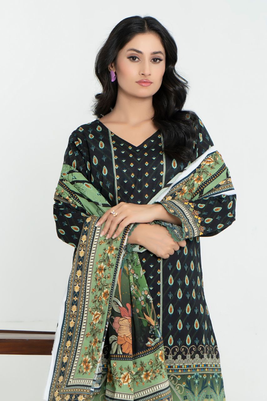 Junoon By Marooj Digital Printed Lawn 3PC