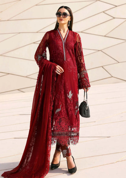 Fresa Faizi Faisal Plain Embroidered Lawn 3PC