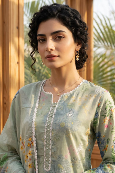 Fatima Bano By Misaal Luxury Emb & Printed Lawn 3PC