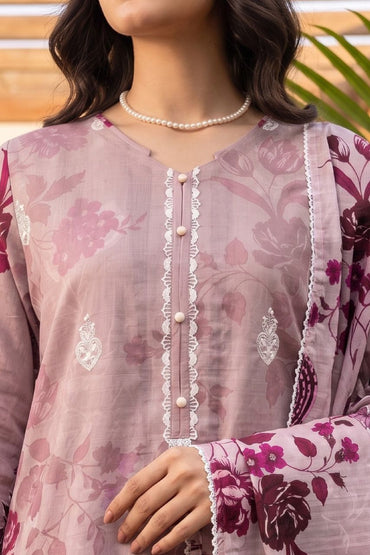 Fatima Bano By Misaal Luxury Emb & Printed Lawn 3PC