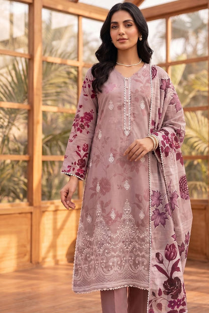 Fatima Bano By Misaal Luxury Emb & Printed Lawn 3PC