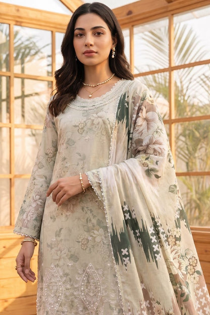 Fatima Bano By Misaal Luxury Emb & Printed Lawn 3PC