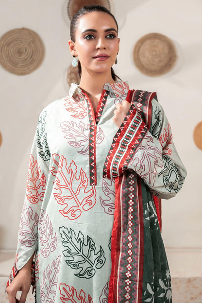 Zesh Airjet Printed Lawn 3-PC
