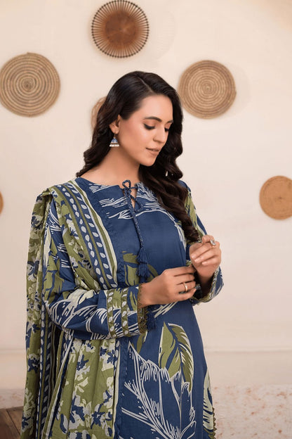 Zesh Airjet Printed Lawn 3-PC