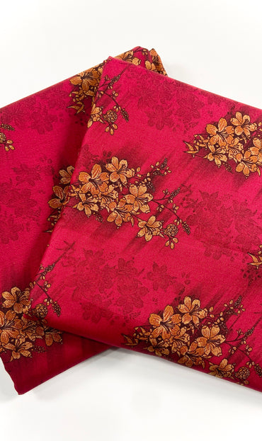 Anaya Noor Printed Dhanak Marina 2PC