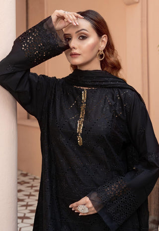 Cotton Kari By Anaya Noor Emb CK Lawn 3-PC