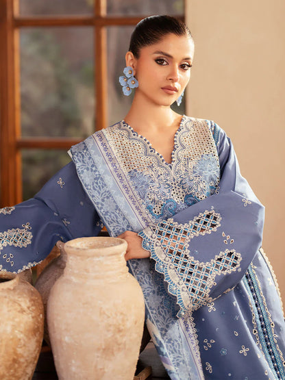 Mehroz | Bin ilyas Luxury Lawn | 3PC