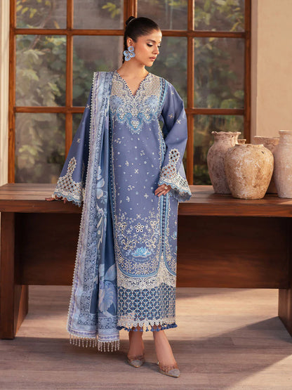Mehroz | Bin ilyas Luxury Lawn | 3PC
