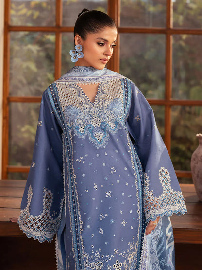 Mehroz | Bin ilyas Luxury Lawn | 3PC
