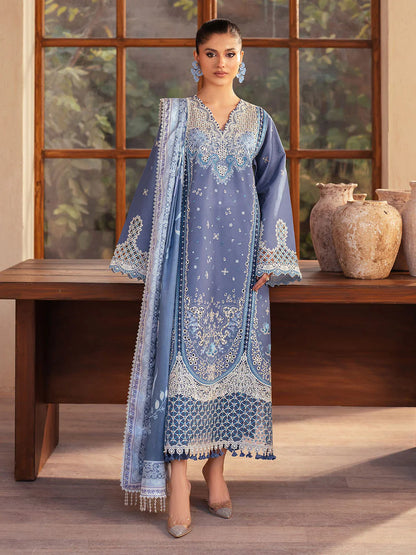 Mehroz | Bin ilyas Luxury Lawn | 3PC