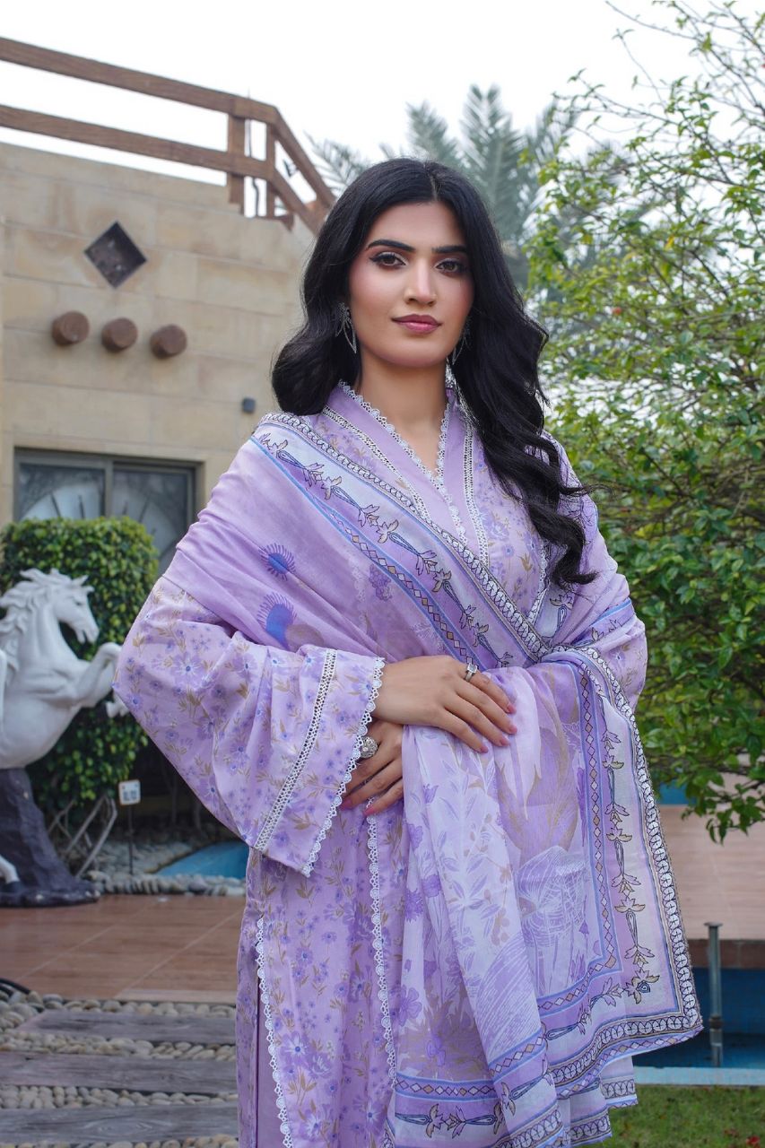 Madham By Lala Digital Printed Lawn 3PC