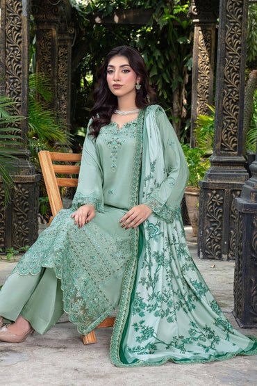 Falak By Feroza Luxury Embroidered Staple 3PC
