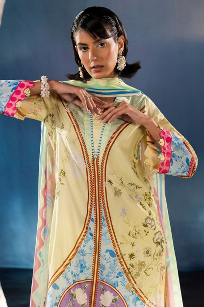 Pehli Kiran By Paltar Premium Printed Lawn 3PC