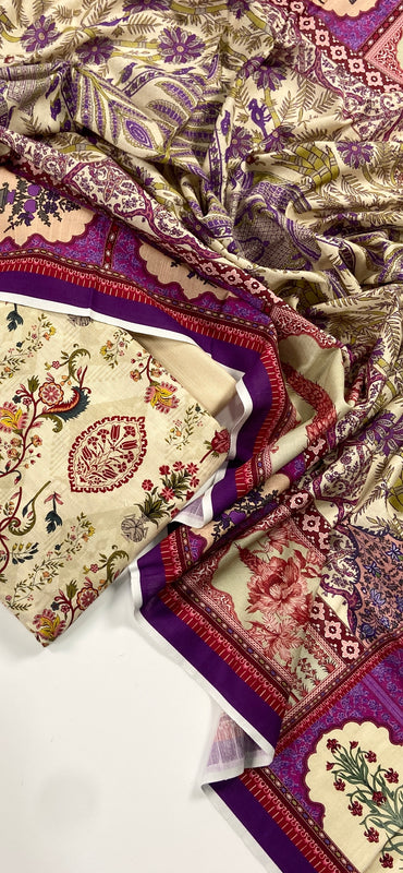 Abrish Exclusive Morroco Khaddar 3PC