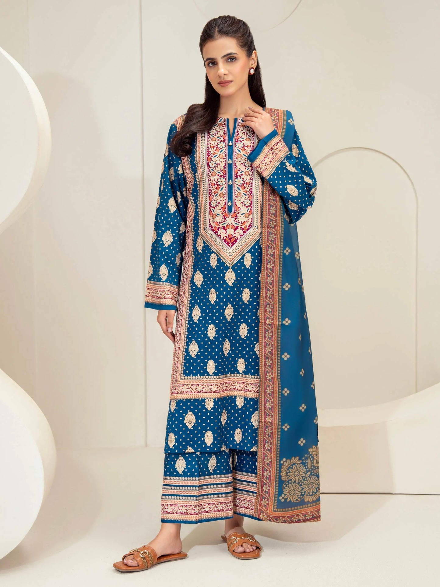 Limelight Printed Lawn 3PC