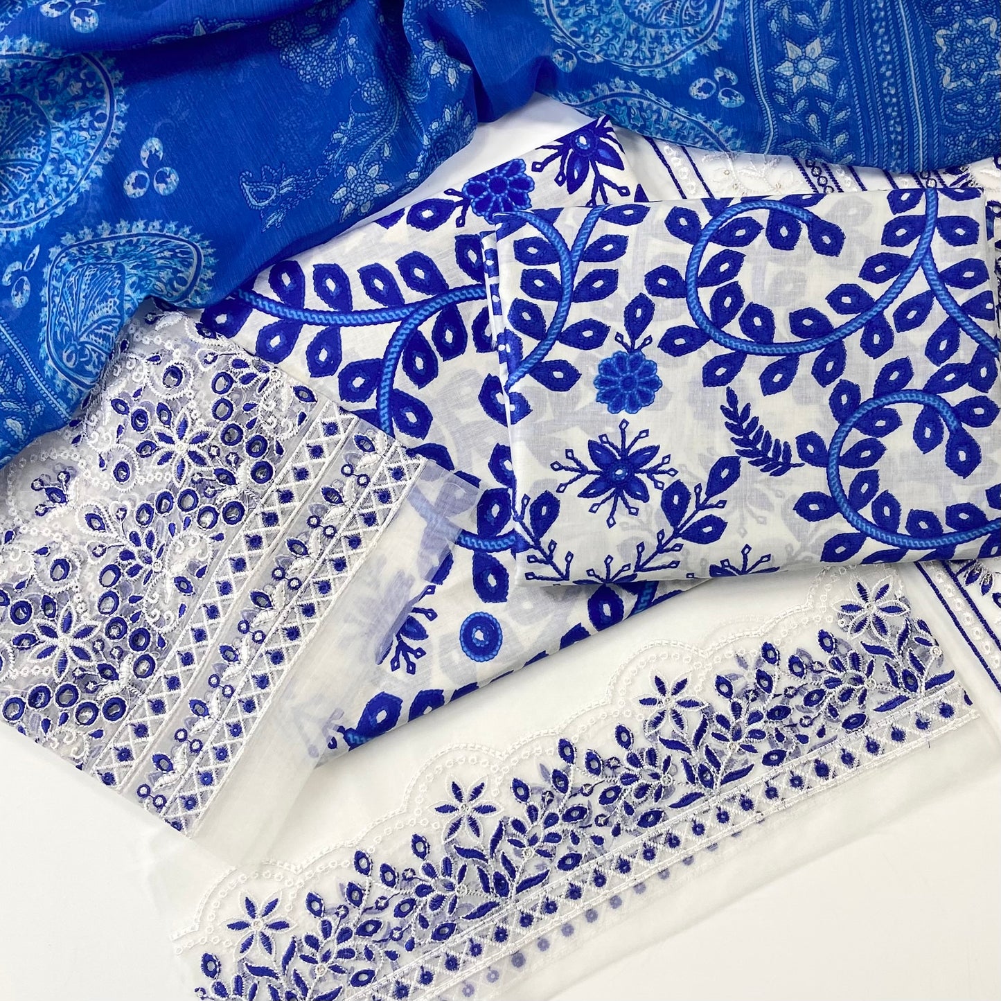 Maria B Emb Luxury Lawn 3PC