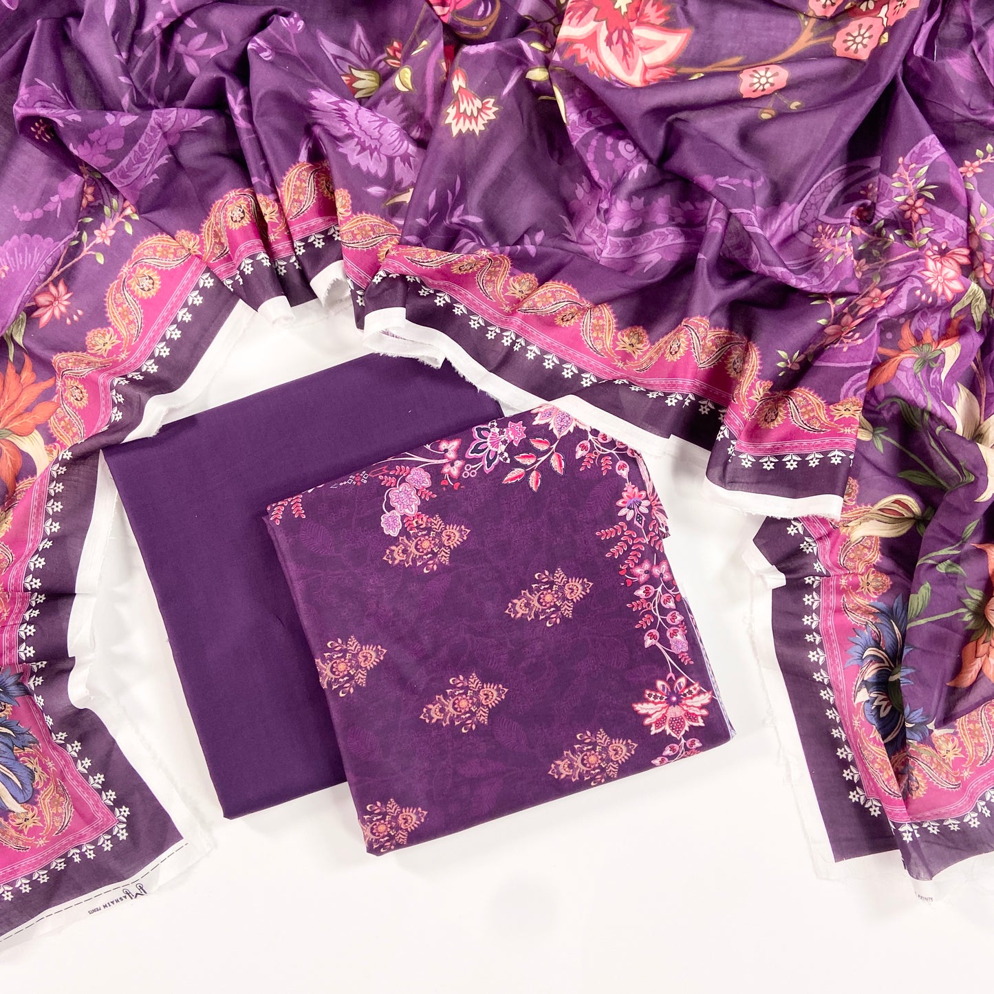 Mashaim Digital Printed Lawn 3PC