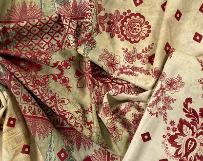 Nishat Digital Printed Khaddar Shirt-1PC