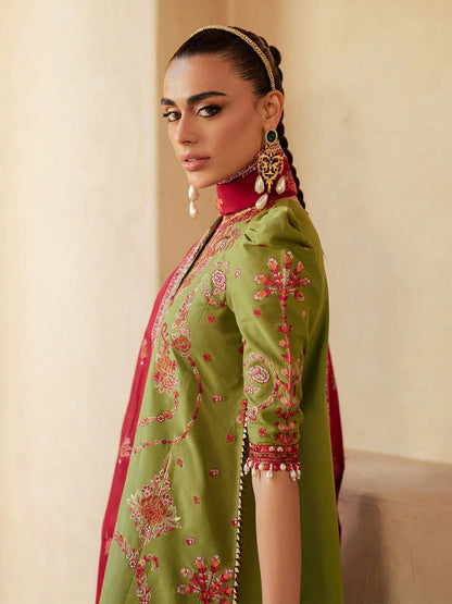Mehroz | Bin ilyas Luxury Lawn | 3PC