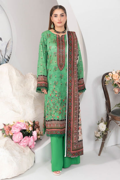 Mojo Berry By Marooj Digital Printed Lawn 3PC