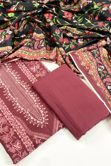 Mausummery Digital Printed Linen 3PC