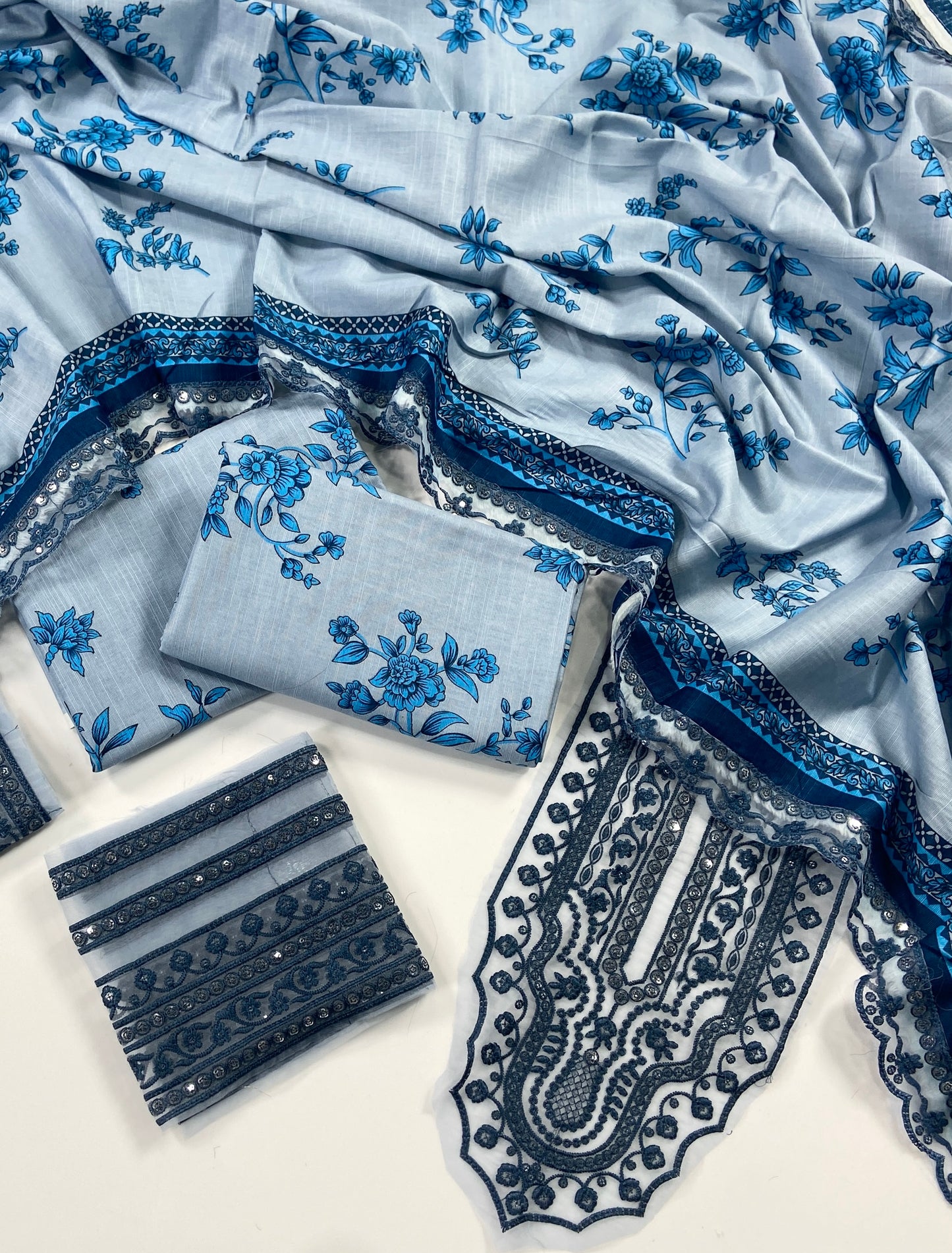 Aneelas Embroidered Khaddar 3PC