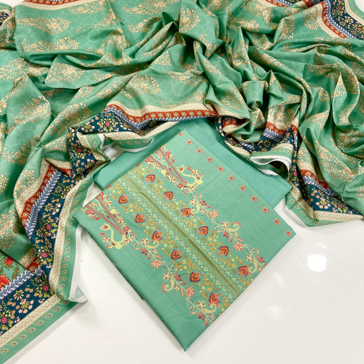 Mausummery Digital Printed Linen 3PC