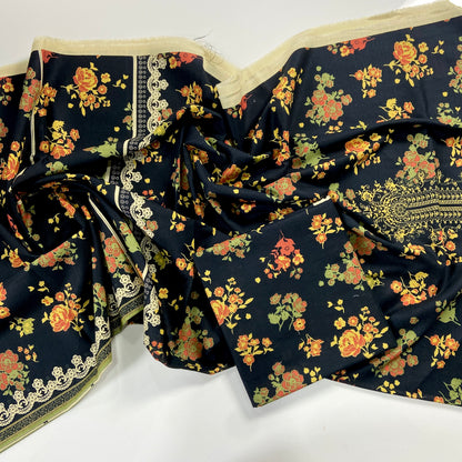 Sapphire Digital Printed Khaddar Shirt-1PC