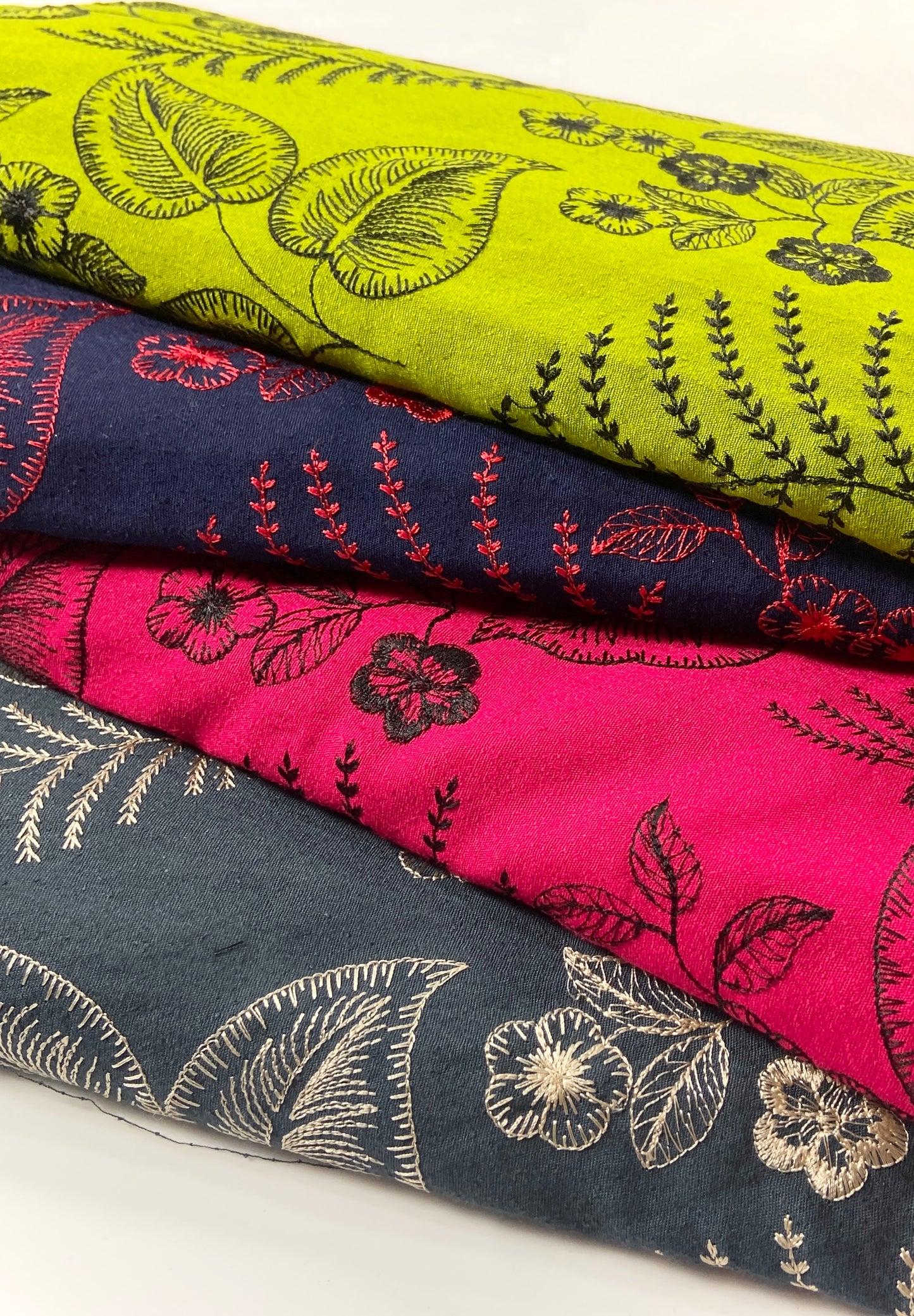 Pack of 4 – Bareeze Style Embroidered Karandi Fabric 2-PC