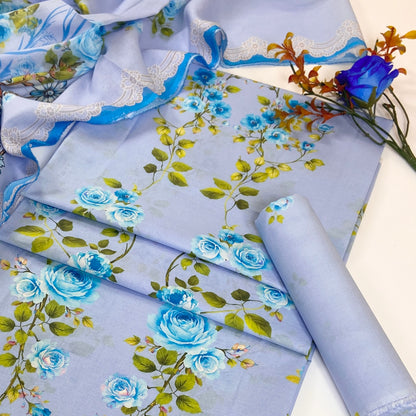 Elaf Premium Digital Printed Lawn 3PC