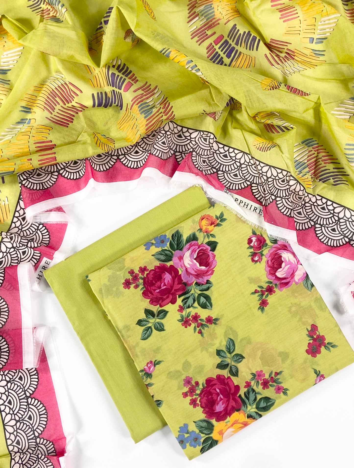 Sapphire Day to Day Digital Printed Lawn 3PC