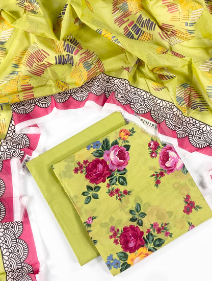 Sapphire Day to Day Digital Printed Lawn 3PC