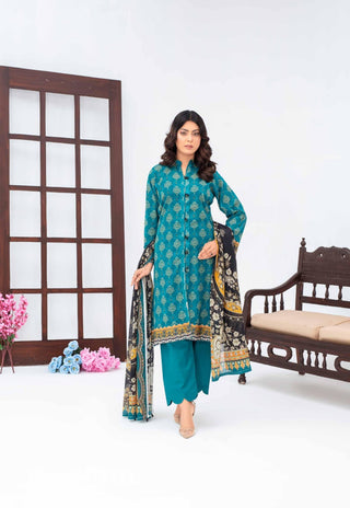 Mahi Digital Printed Lawn 3-PC