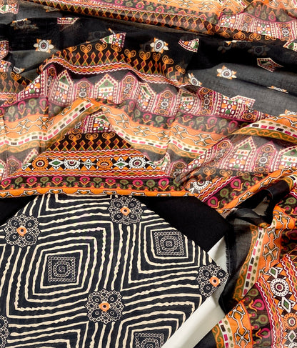 Nishat Printed Lawn 3PC