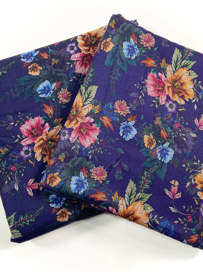 Anaya Noor Printed Dhanak Marina 2PC