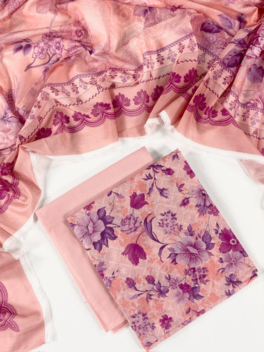 Lakhany Digital Printed Lawn 3PC