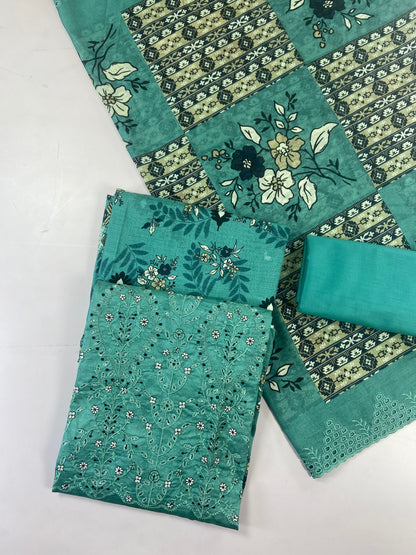 Narkins Bana Doria Boring Embroidered 3-PC