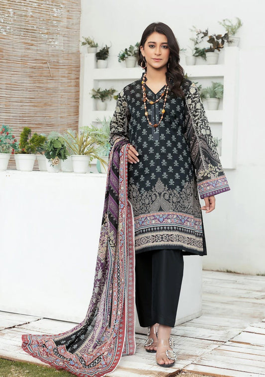 Safa Noor By Nigar Print Lawn 3-PC