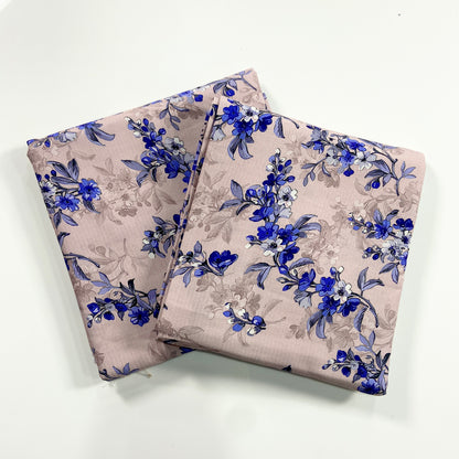 Anaya Noor Printed Bana Dora Slub Linen 2PC