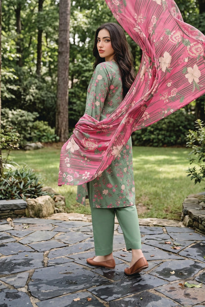 Zesh Digital Printed Khaddar 3PC