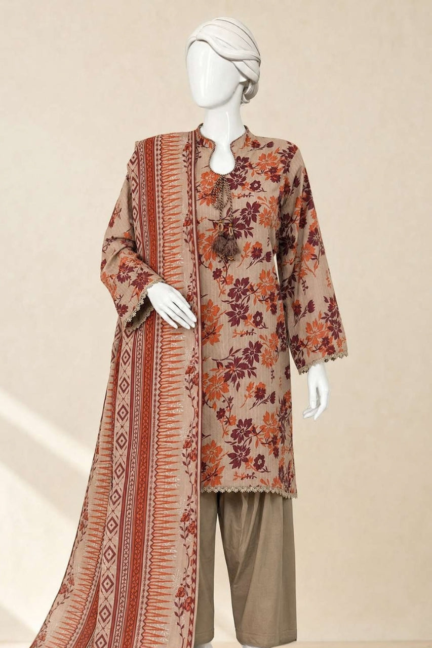 MTJ Premium Printed Textured Viscose 3PC