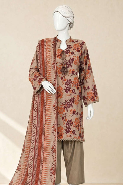 MTJ Premium Printed Textured Viscose 3PC