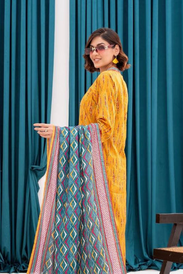 Zesh Printed Lawn 3-PC