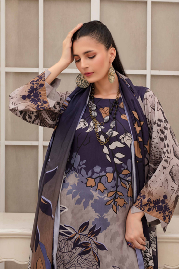 Fabiha By Feroza Digital Printed Linen 3PC