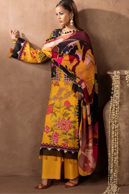 Paltar Premium Marina Printed 3PC