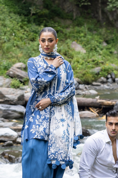 Rang-E-Gul By Paltar Printed Viscose 3PC